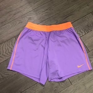 Purple Nike Shorts